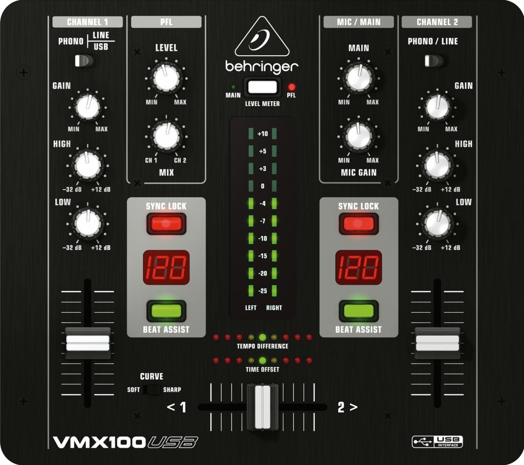 BEHRINGER VMX 100 USB - DJ    