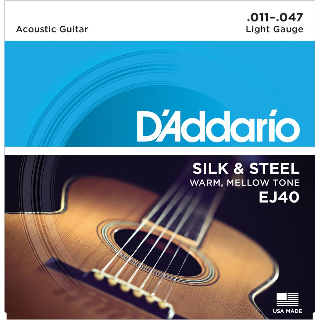 D'ADDARIO EJ 40 - комплект струн для акустической гитары  