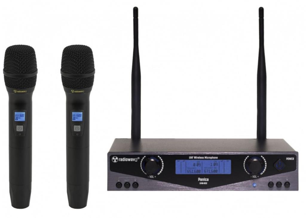 RADIOWAVE UHM-802 - радиосистема вокальная с 2-мя ручными микрофонами