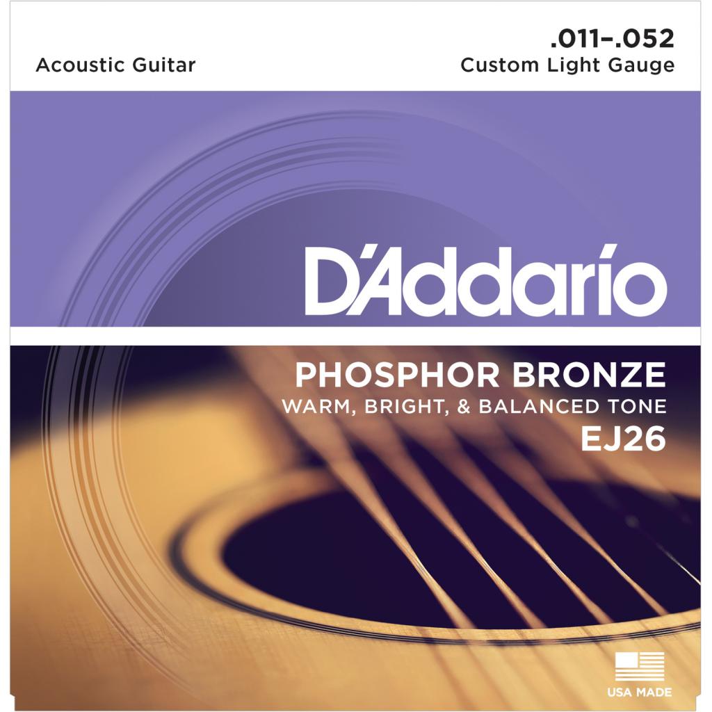 D'ADDARIO EJ 26 - комплект струн для акустической гитары  