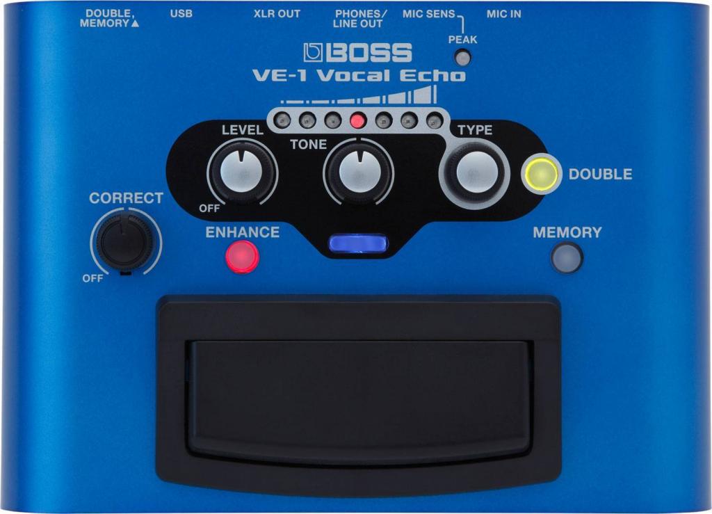 BOSS VE-1 - процессор эффектов вокальный