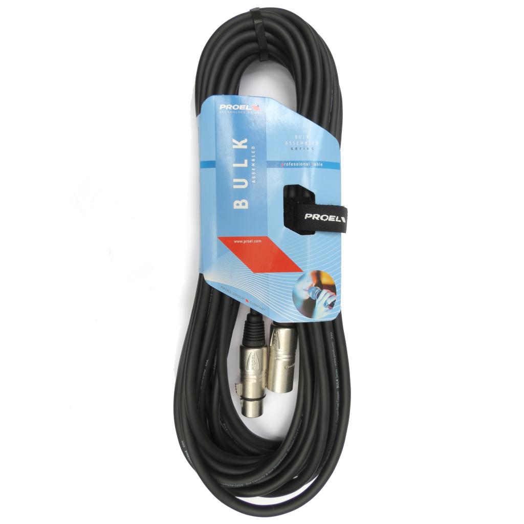 PROEL BULK250LU10 - кабель микрофонный  XLR - XLR, 10м