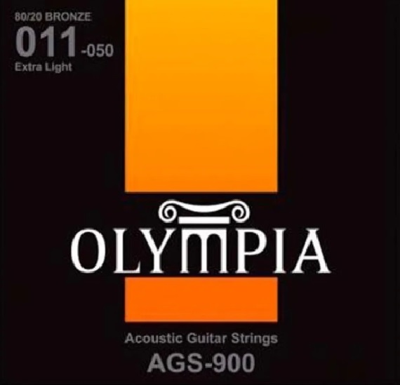 OLYMPIA AGS900 - комплект струн для акустической гитары (11-52), бронза