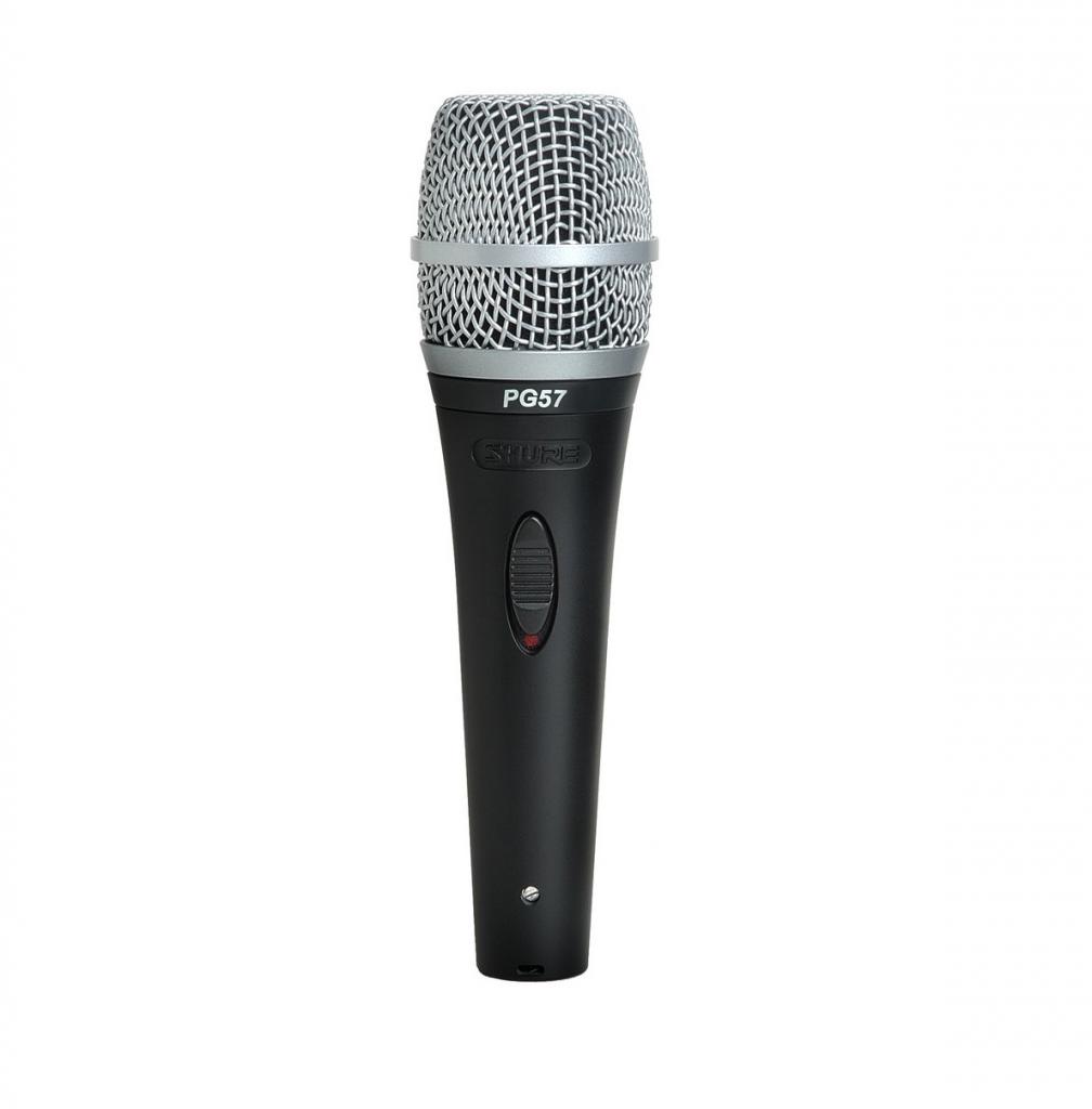 SHURE PG 57-XLR - микрофон инструментальный динамический 