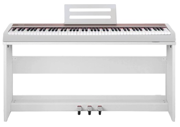 NUX NPK-10-WH+stand2 - цифровое пианино со стойкой и блоком педалей (комплект)
