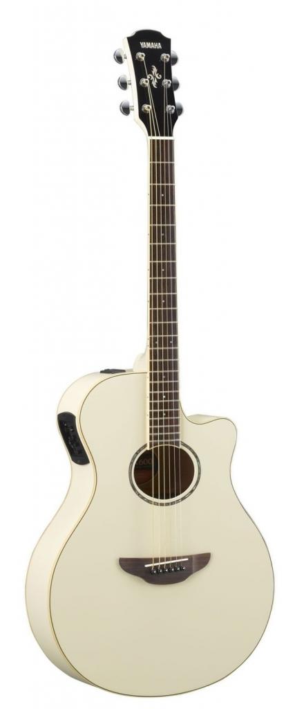YAMAHA APX600 VINTAGE WHITE - гитара электроакустическая